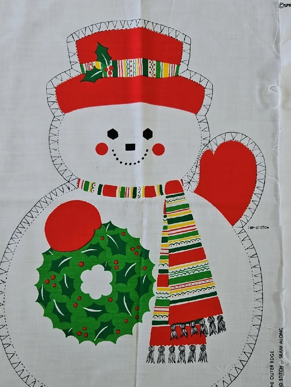 Vintage 70's Spring Mills Textiles 